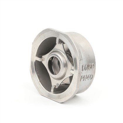 Вафельний зворотний клапан з нержавіючої сталі